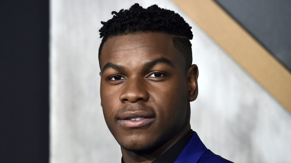 John Boyega smiling