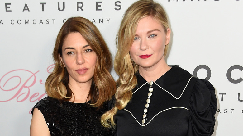 Sofia Coppola, Kirsten Dunst wearing black