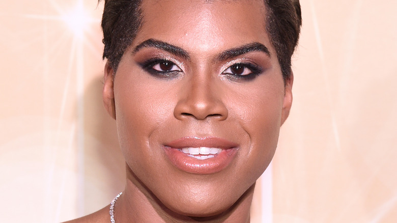 Magic Johnson's son EJ Johnson posing