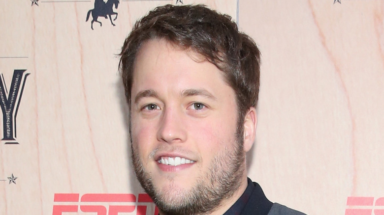 Matthew Stafford at an event