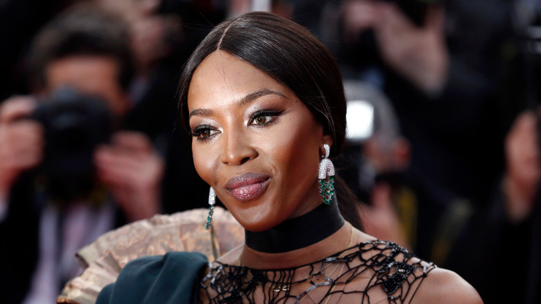 Naomi Campbell on the red carpet