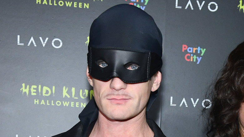 Neil Patrick Harris wearing a mask