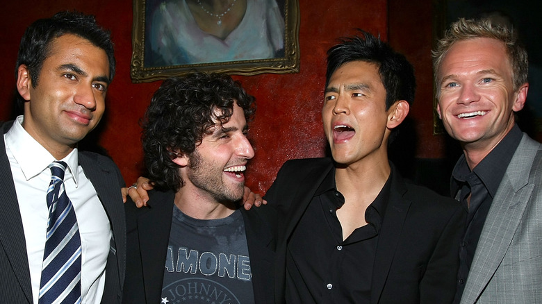 Kal Penn, David Krumholtz, John Cho, Neil Patrick Harris at an after party