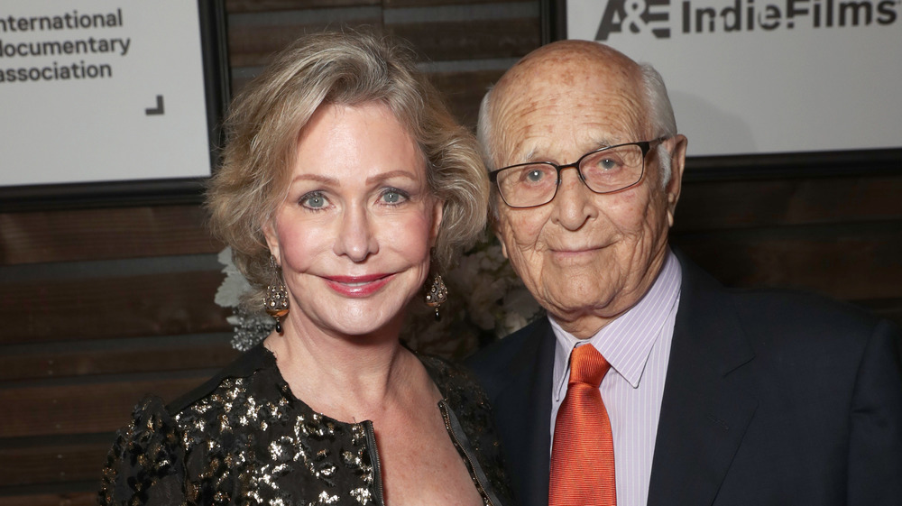 Norman Lear and Lyn Davis at an event 