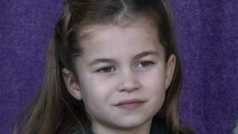 Princess Charlotte poses