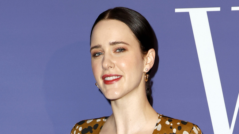 Rachel Brosnahan smiling