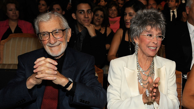 Lenny Gordon and Rita Moreno at an event