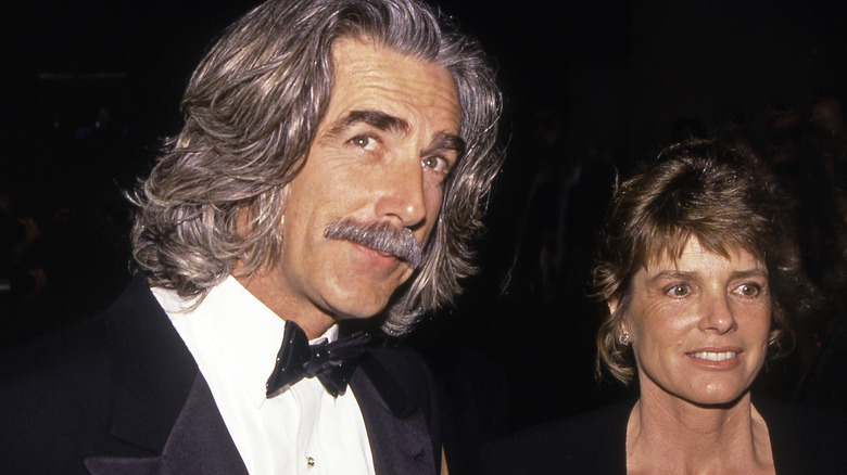 Sam Elliott with long hair