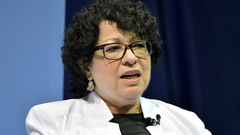 Sonia Sotomayor speaking