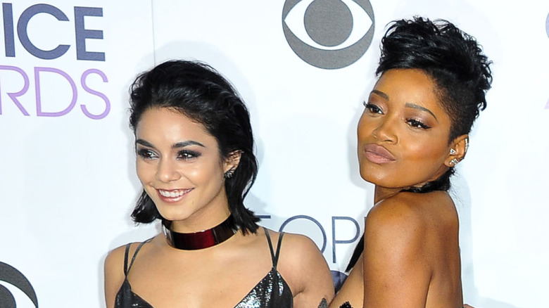 Vanessa Hudgens and Keke Palmer posing together