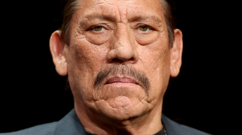 Danny Trejo looking serious