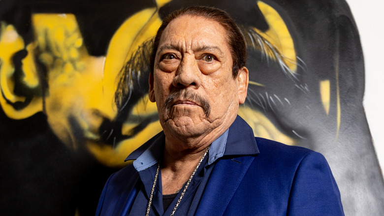 Danny Trejo looking serious