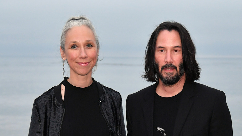 Alexandra Grant and Keanu Reeves