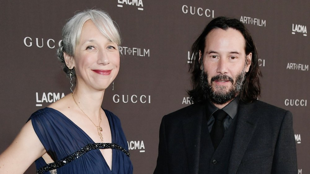 Alexandra Grant and Keanu Reeves