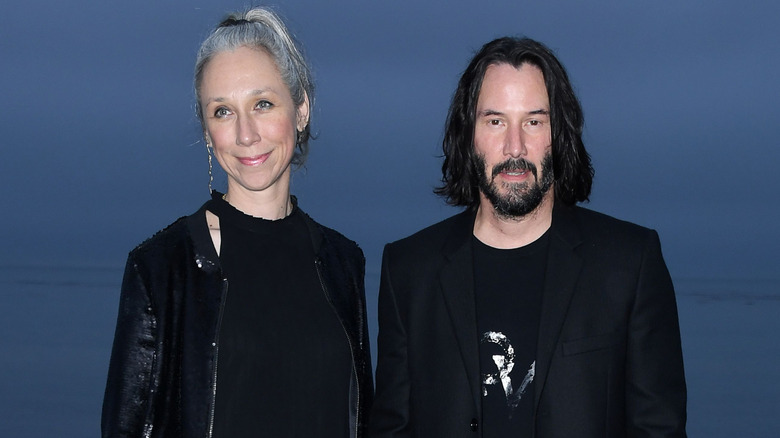 Alexandra Grant and Keanu Reeves