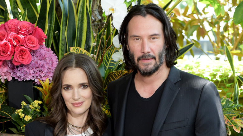 Winona Ryder and Keanu Reeves