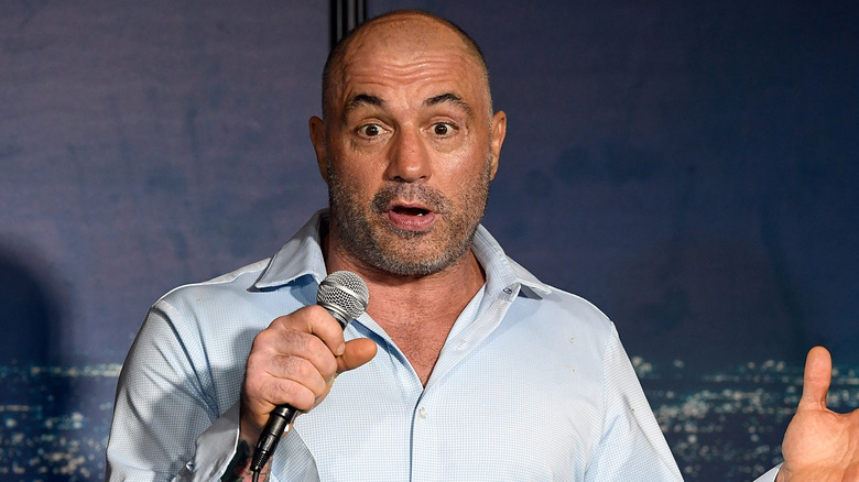 Joe Rogan looking surprised