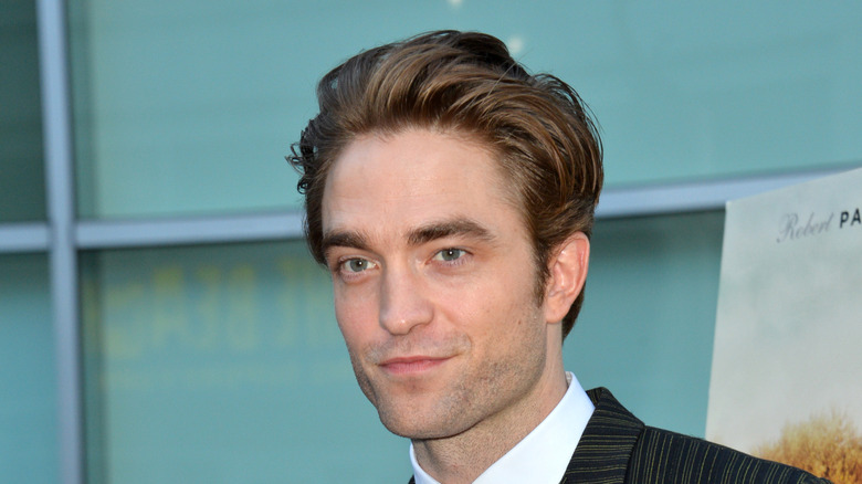 Robert Pattinson smiling