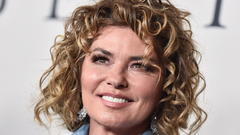 Shania Twain on red carpet