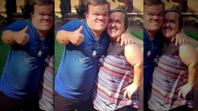 Trent and Amber Johnston smiling