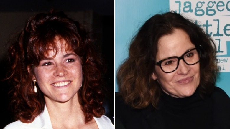 Young and old Ally Sheedy image split
