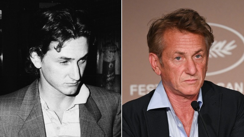 Young and old Sean Penn image split