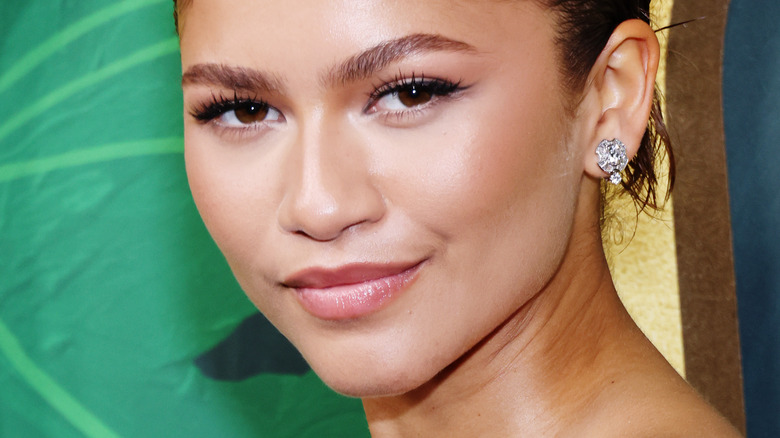 Zendaya smiling