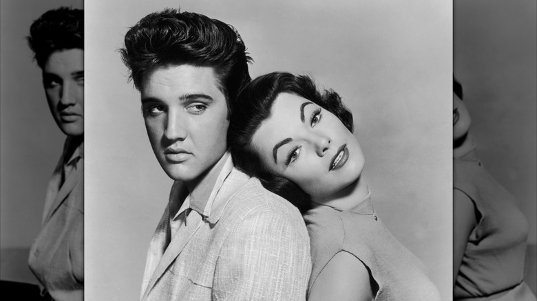 Jailhouse Rock stars Elvis Presley and Judy Tyler