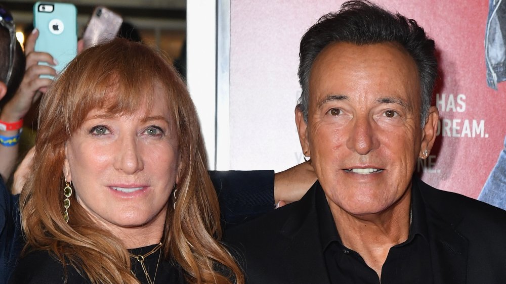 Patti Scialfa and Bruce Springsteen