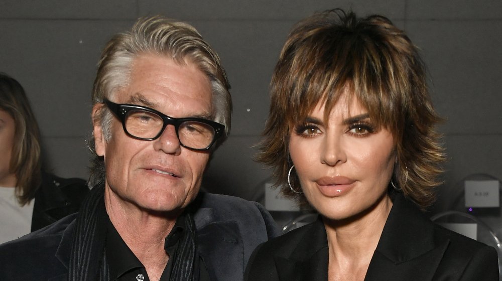 Harry Hamlin and Lisa Rinna