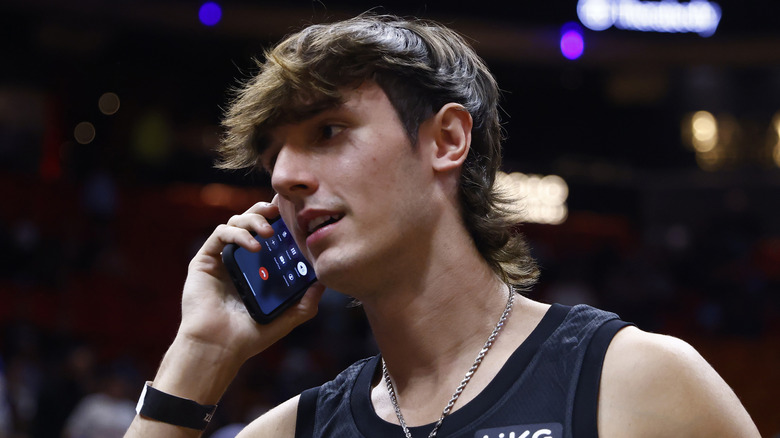 Bryce Hall at Miami Heat and the Cleveland Cavaliers at FTX Arena