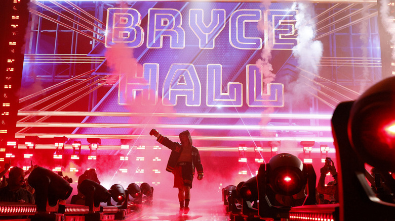 Bryce Hall at LivexLive's Social Gloves: Battle Of The Platforms PPV Livestream