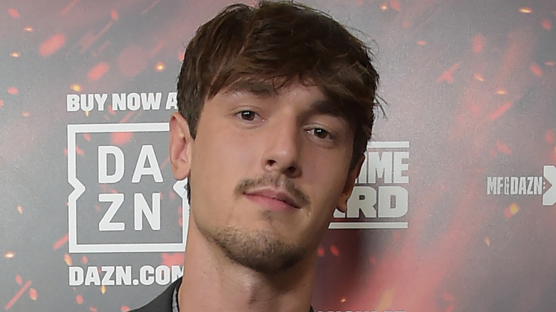 Bryce Hall at Misfits & DAZN X Series crossover boxing event at the AO Arena