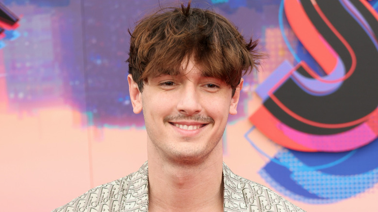Bryce Hall at "Spider-Man: Across The Spider-Verse" at Regency Village Theatre