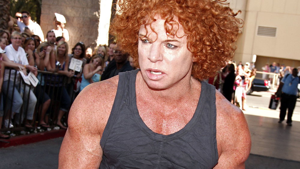Carrot Top pumped up