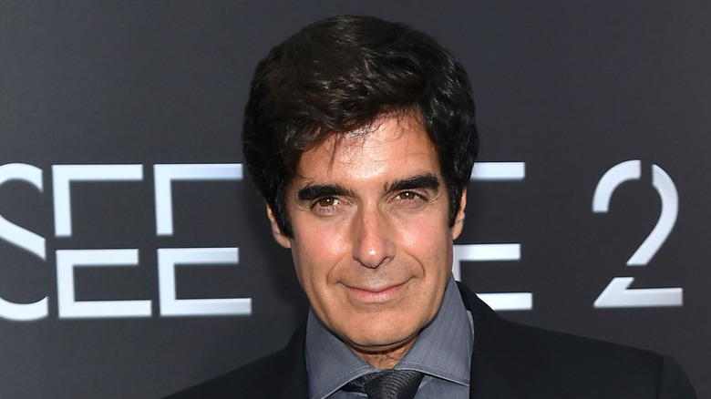 David Copperfield at the Now You See Me 2 premiere in 2016