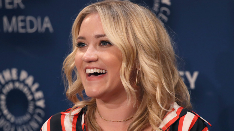 Emily Osment laughing
