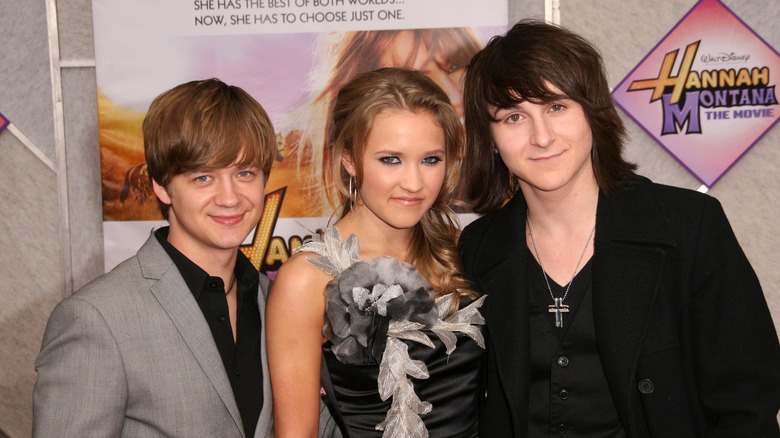 Jason Earles, Emily Osment, and Mitchel Musso