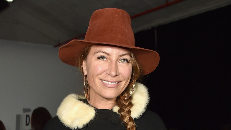Genevieve Gorder at New York Fashion Week: The Shows at Industria Studios