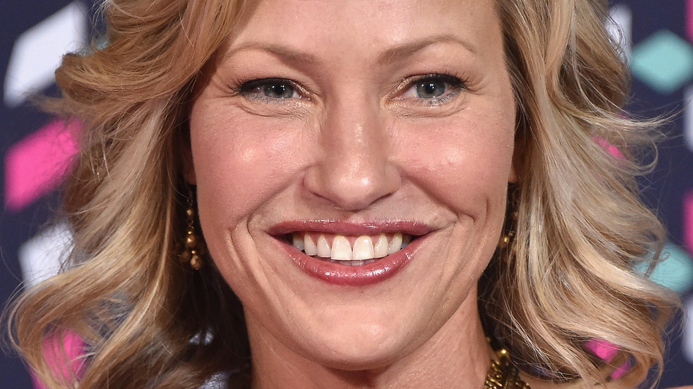 Joey Lauren Adams smiling