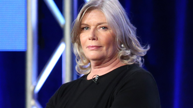Kelly McGillis looking away