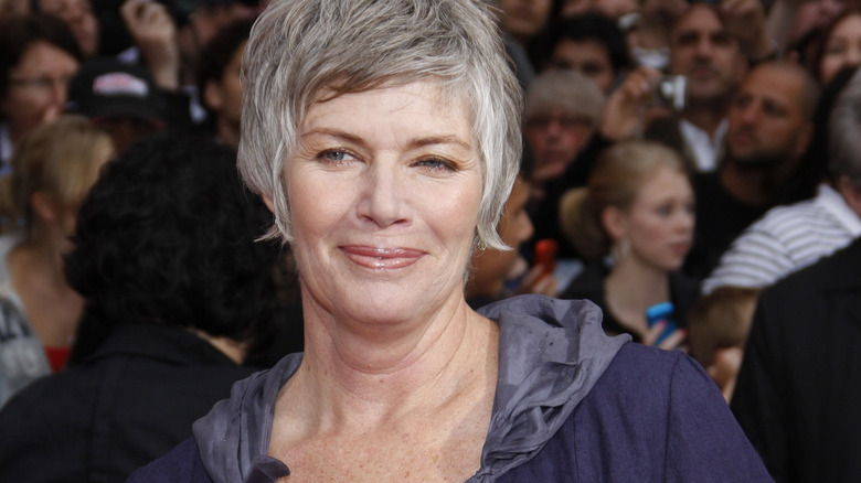 Kelly McGillis smiling 