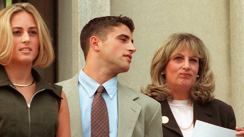 Linda Tripp with her children