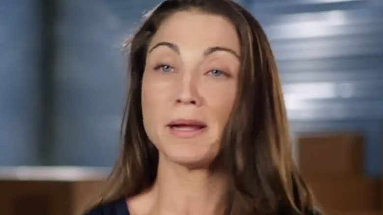Mary Padian during a confessional