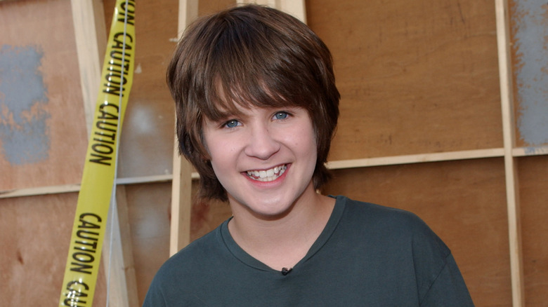 Devon Werkheiser smiling