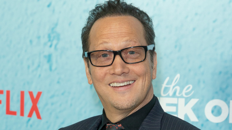 Rob Schneider wearing glasses in 2018