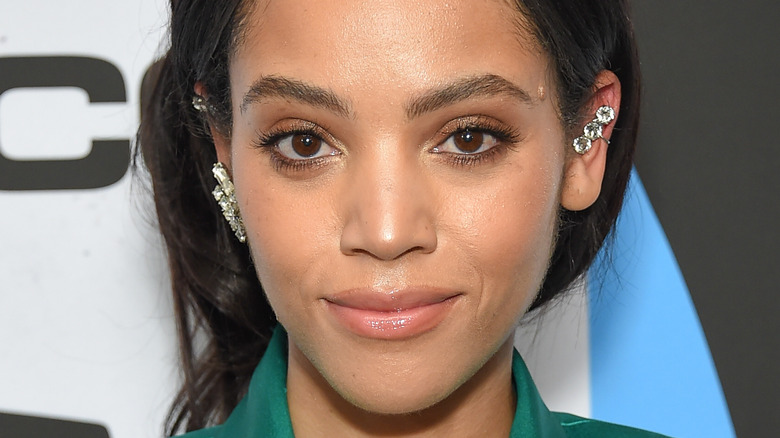 Bianca Lawson posing