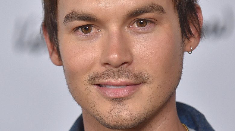 Tyler Blackburn smiling
