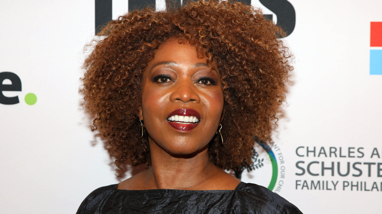 Alfre Woodard smiling on the red carpet