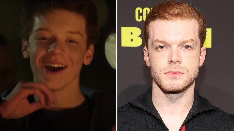Split image of Cameron Monaghan in the first season of Shameless, and in 2025